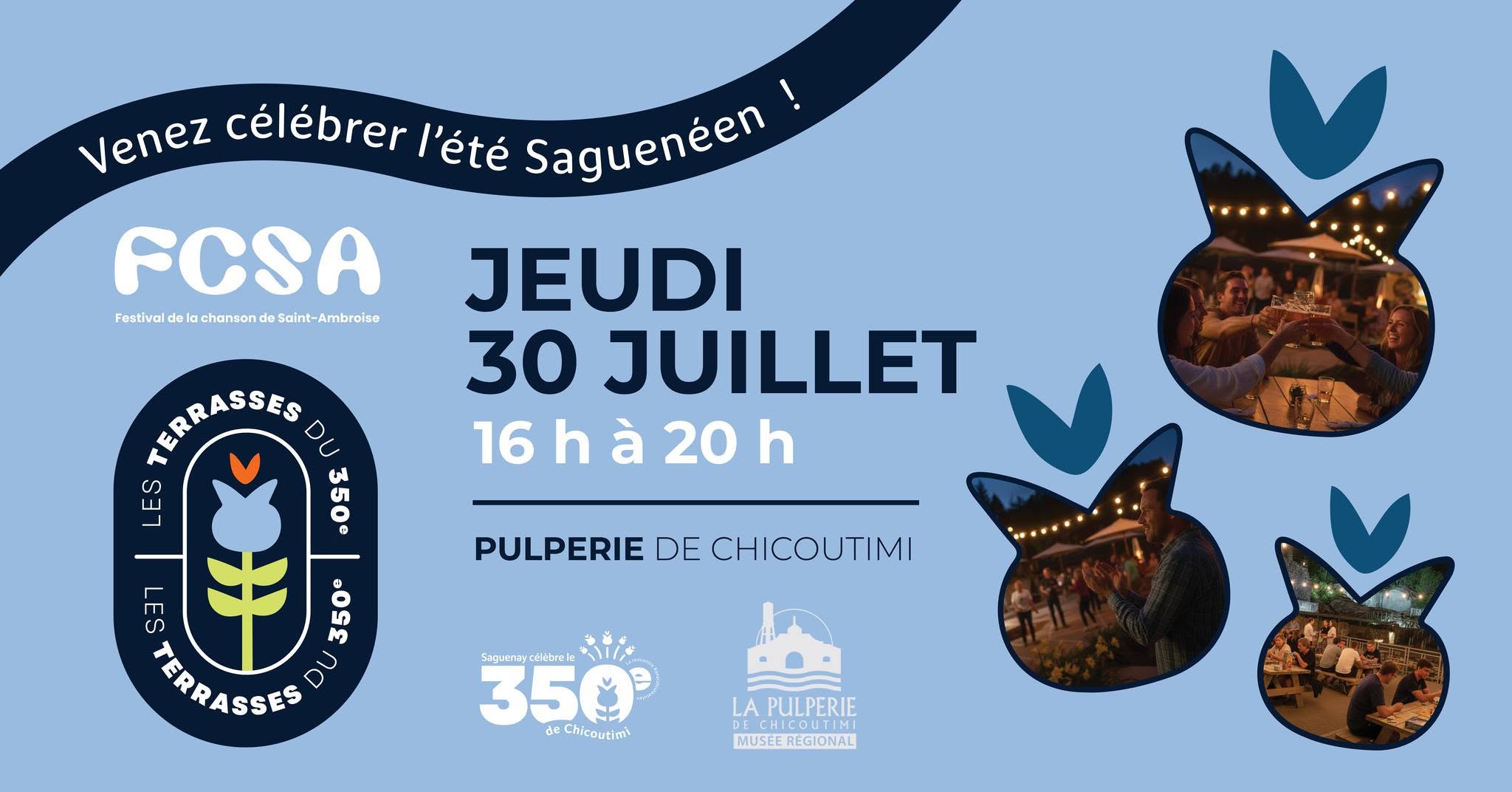 Terrasses 30 juillet 2026